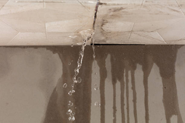 Professional Burst Pipe Cleanup technician working in Glennville, GA